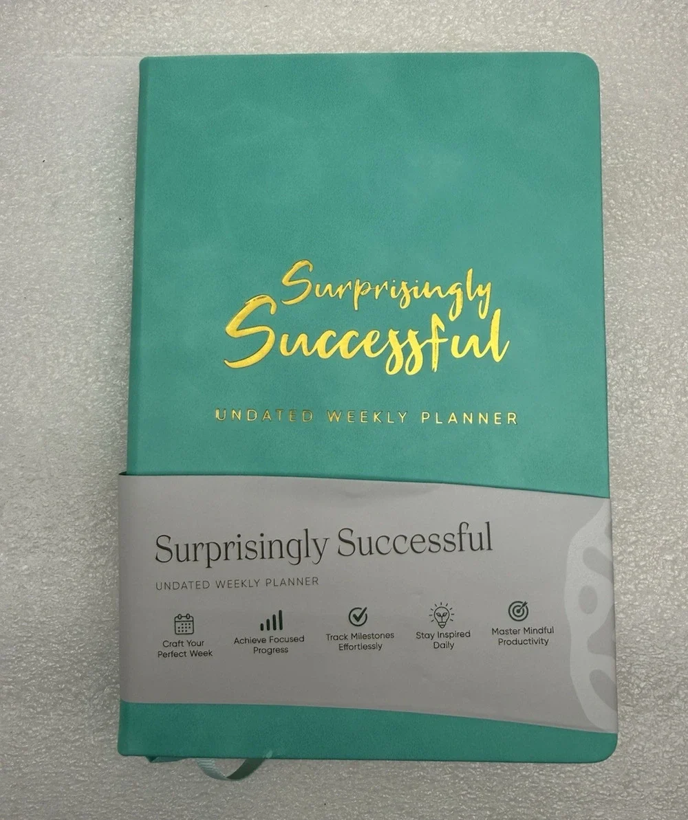 Surprisingly Successful Undated Weekly and Monthly Planner A5 NEW *read...